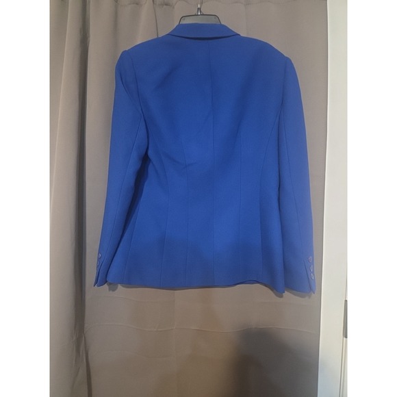 Kasper & Company ASL Women's Blue Blazer, Women's Size 4 Double‎ Breasted Jacket - Picture 2 of 7